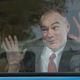 Image for article titled Giddy Tim Kaine Presses Face Against Campaign Bus Window As Horse Trailer Drives By